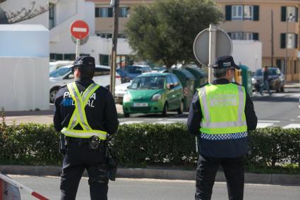 Imagen de archivo de la Policía Local de Ciutadella.