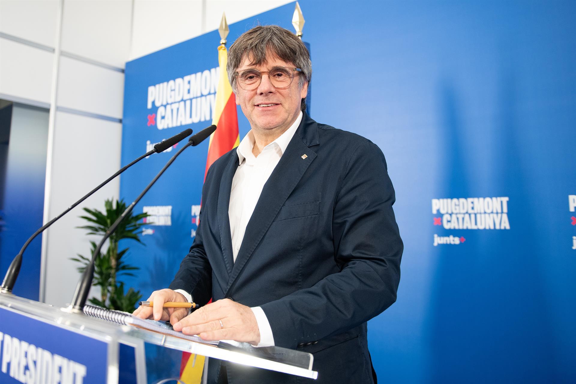 El ex presidente de la Generalitat Carles Puigdemont.