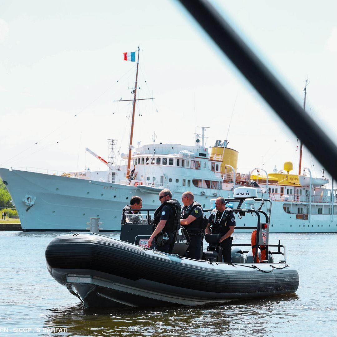 Policía Nacional francesa en una foto de archivo