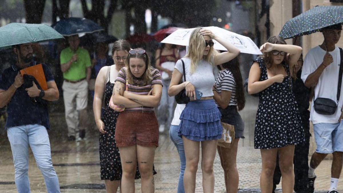 El tiempo en Valencia: llega un temporal de lluvias como los de antes