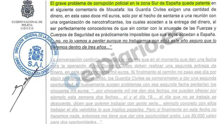 Asuntos Internos: Hay un grave problema de corrupción policial en la zona sur de España