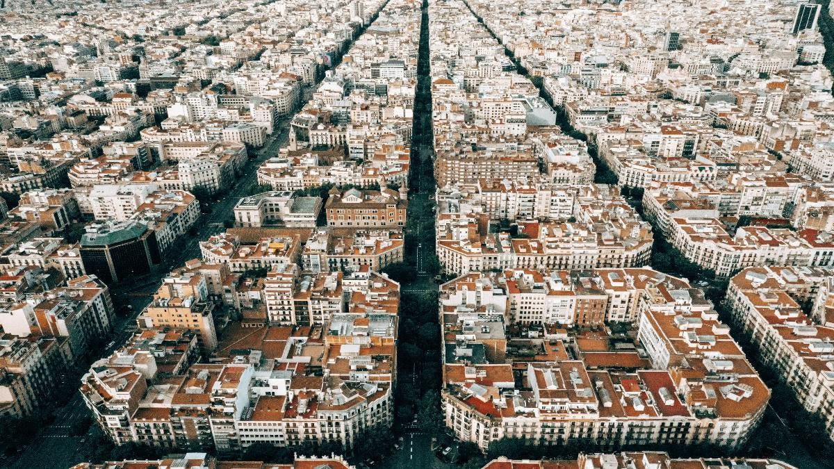 Vista de la ciudad de Barcelona