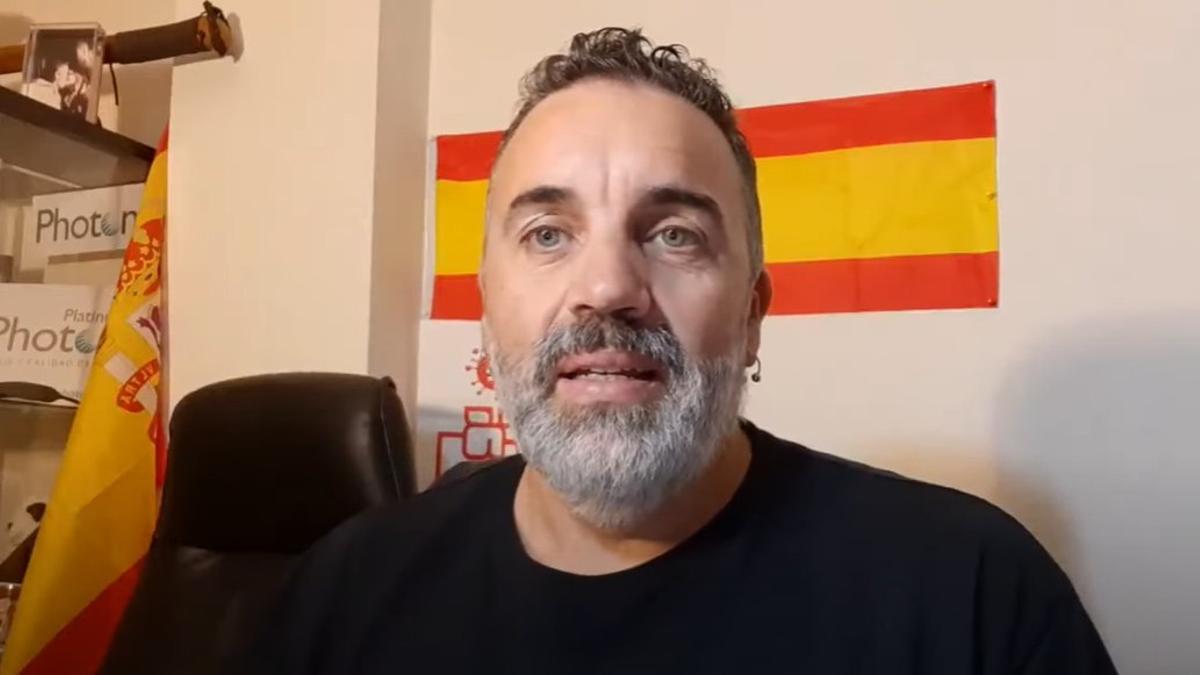 El youtuber condenado en una imagen de archivo de uno de sus canales en la red social