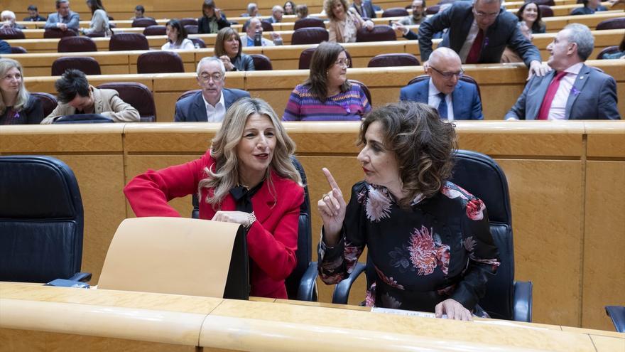 PSOE y Sumar chocan por las dificultades para aprobar sin Presupuestos algunos acuerdos del Gobierno de coalición