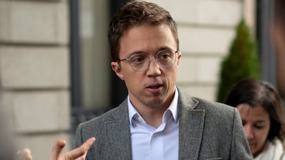 El entonces diputado y portavoz parlamentario de Sumar, Íñigo Errejón, en una foto de archivo.