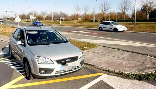 El temido coche radar en su zona habitual de actuación