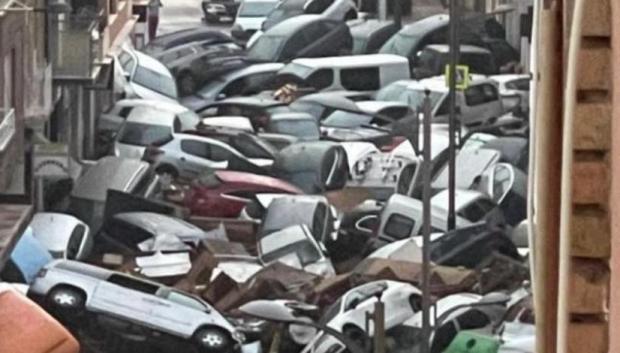 Sencillamente impensable la situación con coches de 2.500 kilos de peso