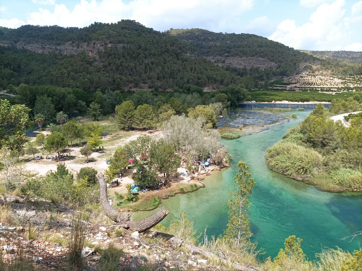 Playa fluvial de Sumacàrcer