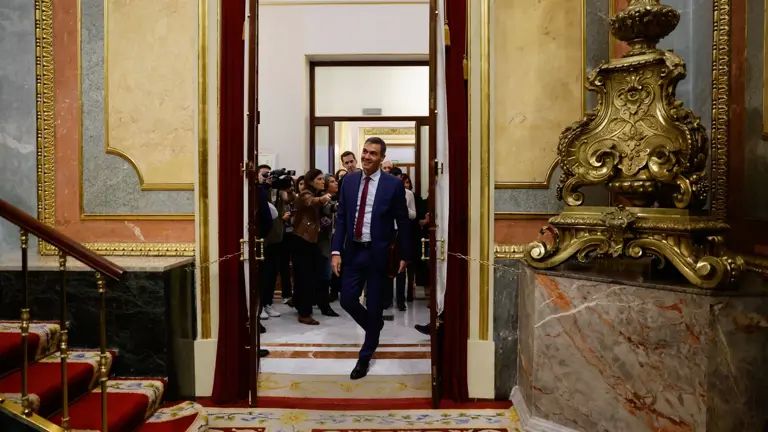 Pedro Sánchez en el Congreso de los Diputados