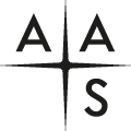 The American Astronomical Society logo.