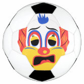 Balón De Fútbol Cara de payaso | Zazzle.es