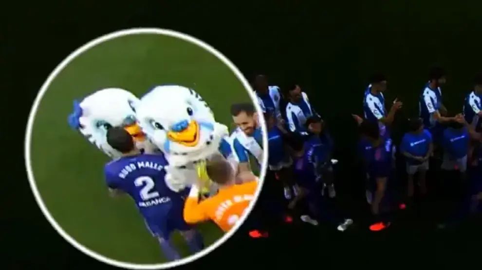 El futbolista ha sido juzgado por unos supuestos tocamientos a la mascota del RCD Espanyol.