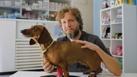 Iago Caruncho, veterinario