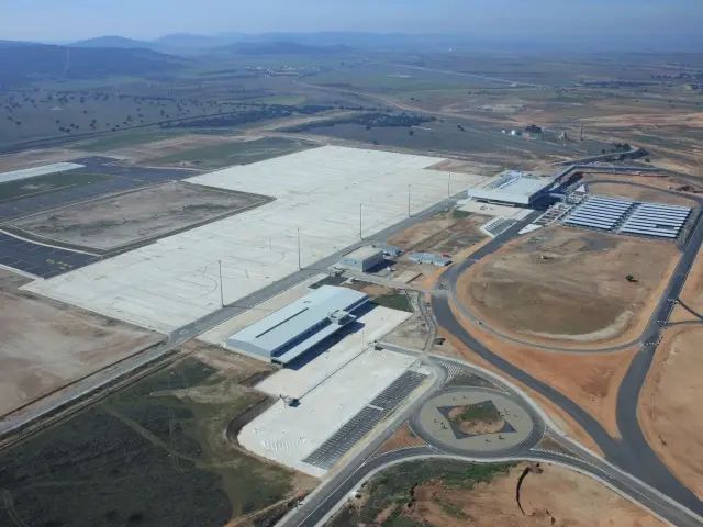 Imagen aérea del aeropuerto de Ciudad Real. CRIA 29/8/2019