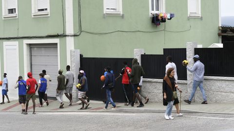 El tiempo que estarán en la localidad depende de las circunstancias de cada uno de ellos