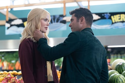 Nicole Kidman y Zac Efron en 'Un asunto familiar'.