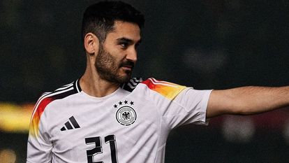 Gundogan vistiendo la nueva camiseta Adidas de Alemania. /DFB