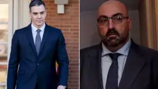 Pedro Sánchez y Koldo García