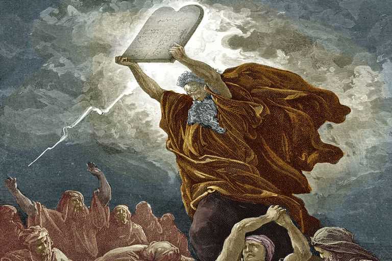 Moises y las Tablas de la Ley