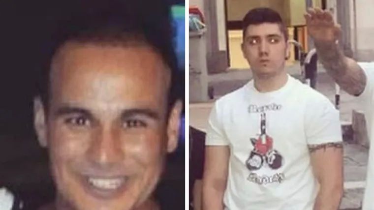 Borja Villacís (izquierda) y Kevin Pastor, uno de los tres detenidos por su asesinato