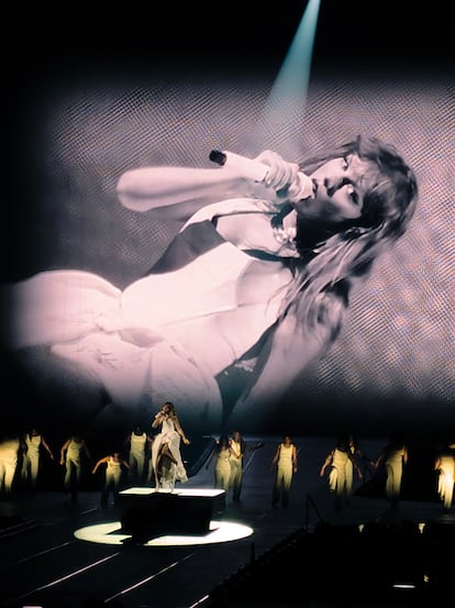 Taylor Swift, durante la nueva era que incluye la gira, la dedicada a su último disco, 'The Tortured Poets Department'.