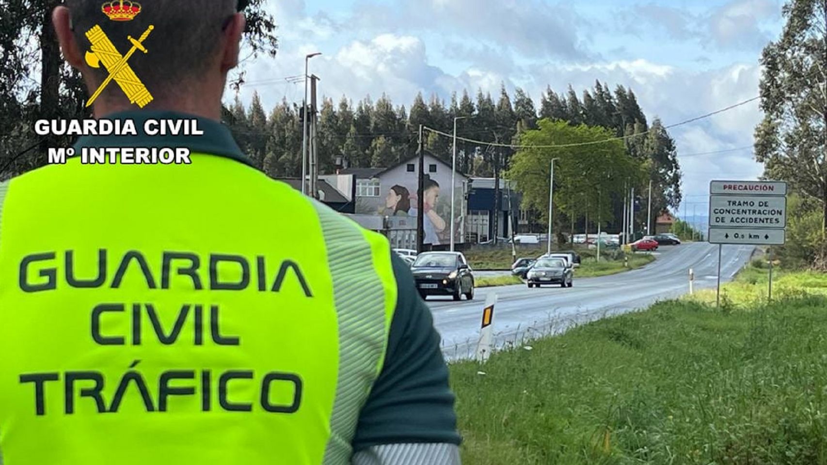 Un agente de la Guardia Civil de Tráfico en una foto de archivo.