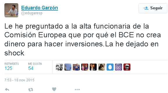 Garzón (IU) propone crear dinero para hacer inversiones - Forocoches