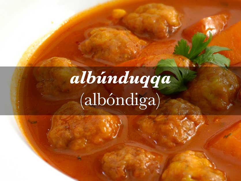 cocina andalusí albóndigas